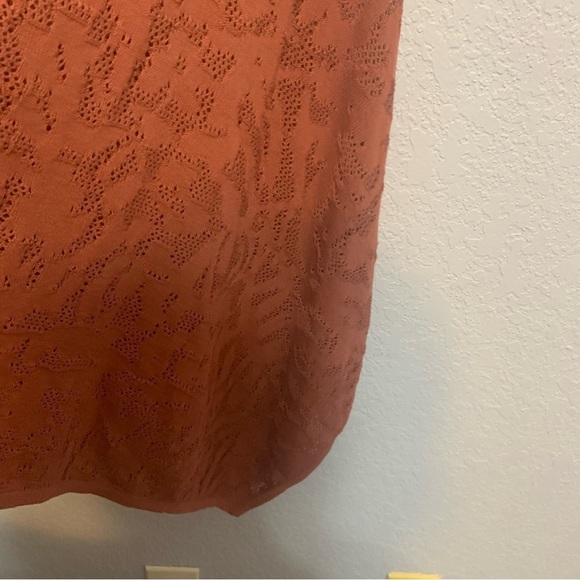 Peruvian Connection La Jolla Prima Cotton Mesh Lace Sleeveless Tunic - Picture 5 of 7